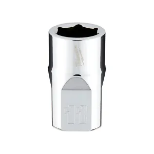 3/8 in. Drive 11mm Metric 6-Point Socket