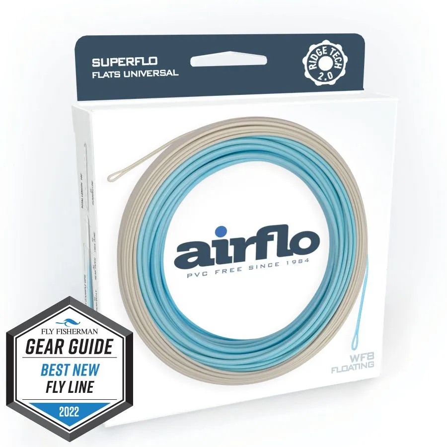 Airflo Superflo Ridge 2.0 Flats Universal Float Fly Line