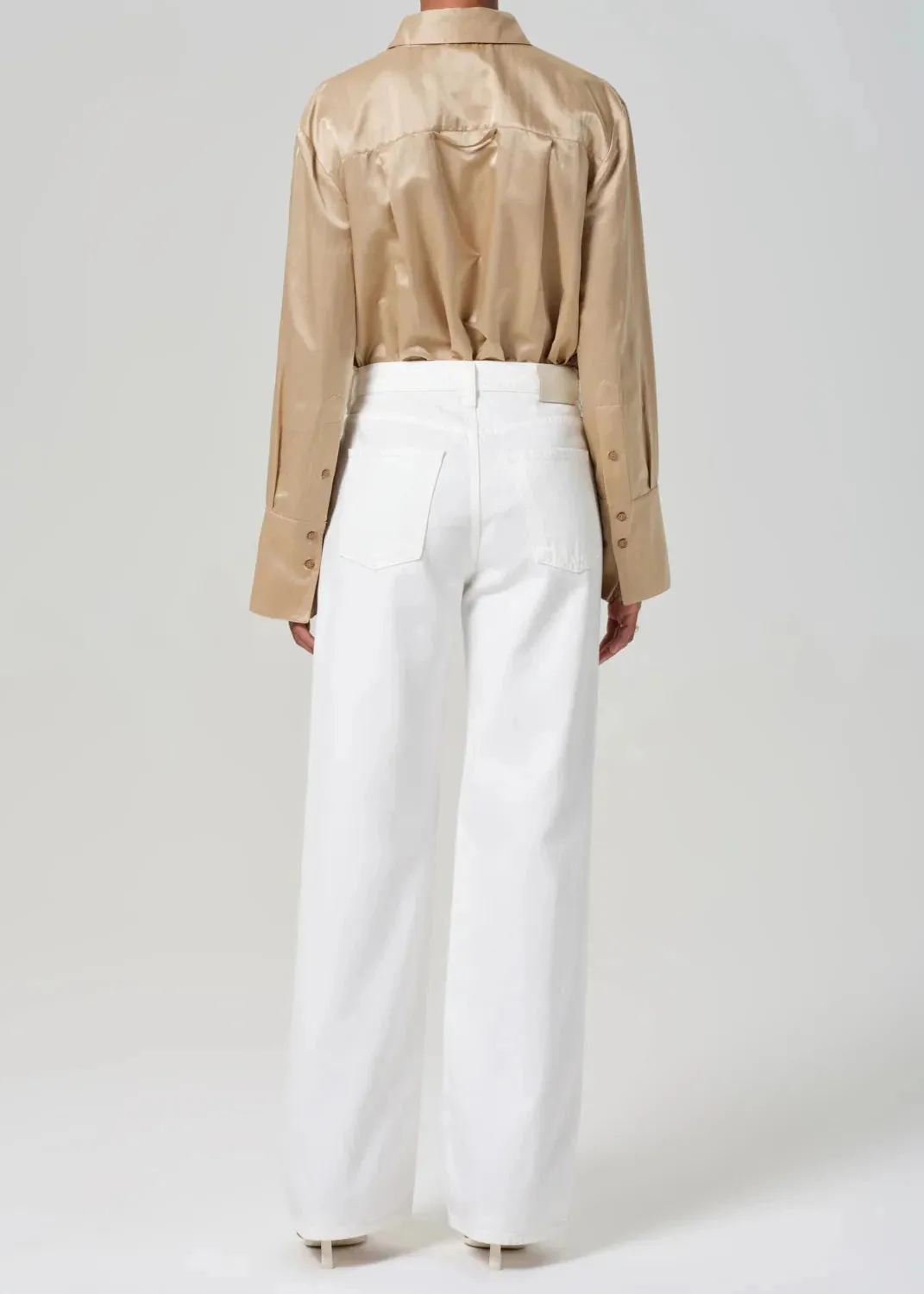 Annina 30" Jeans in Soft White