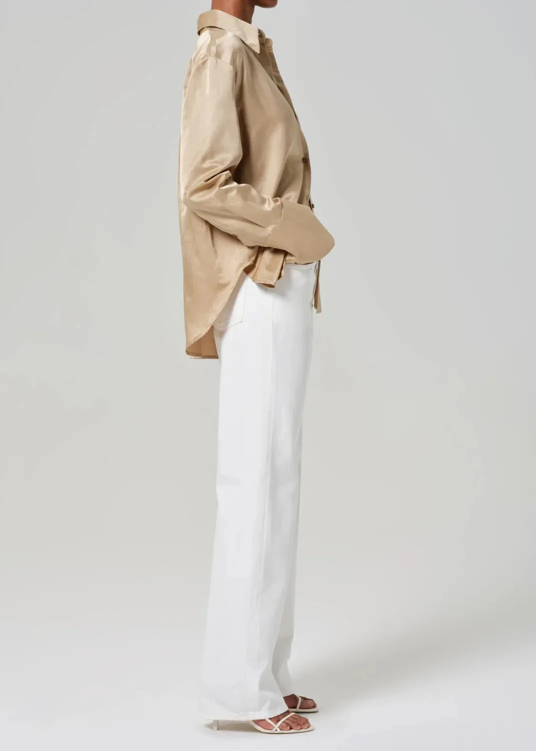 Annina 30" Jeans in Soft White