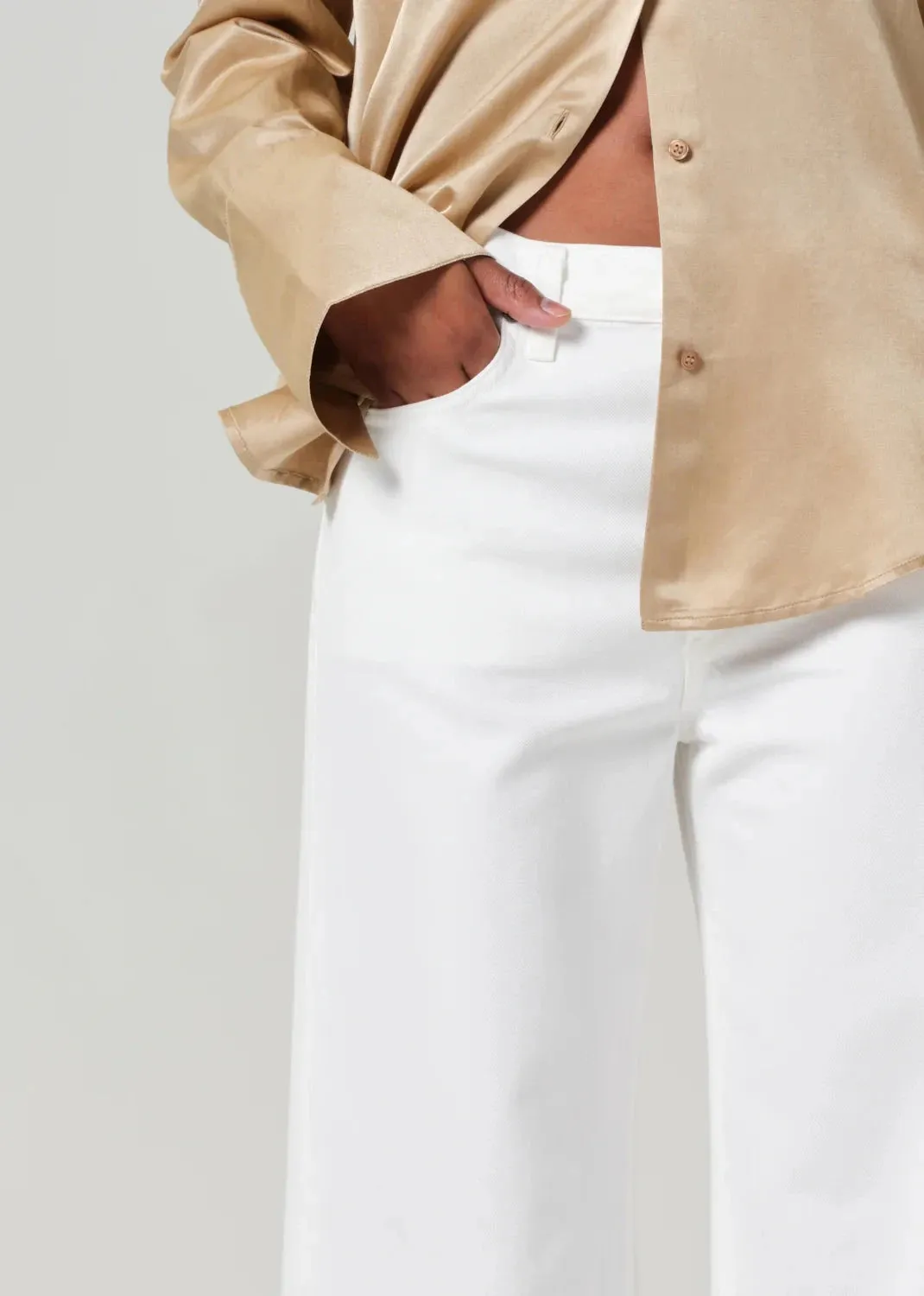 Annina 30" Jeans in Soft White
