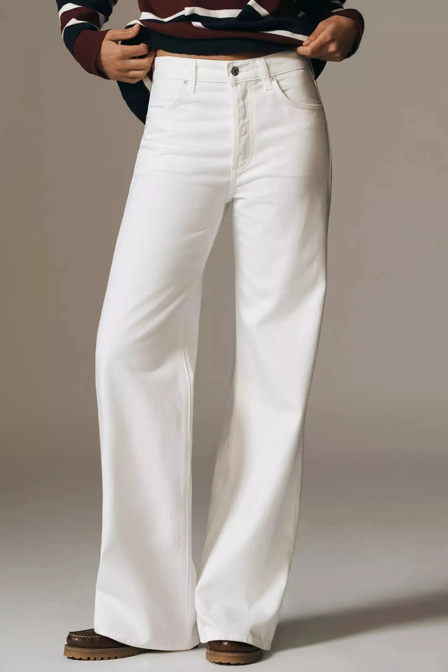 Annina 30" Jeans in Soft White