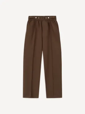 Another Pleated Buttons Pant
