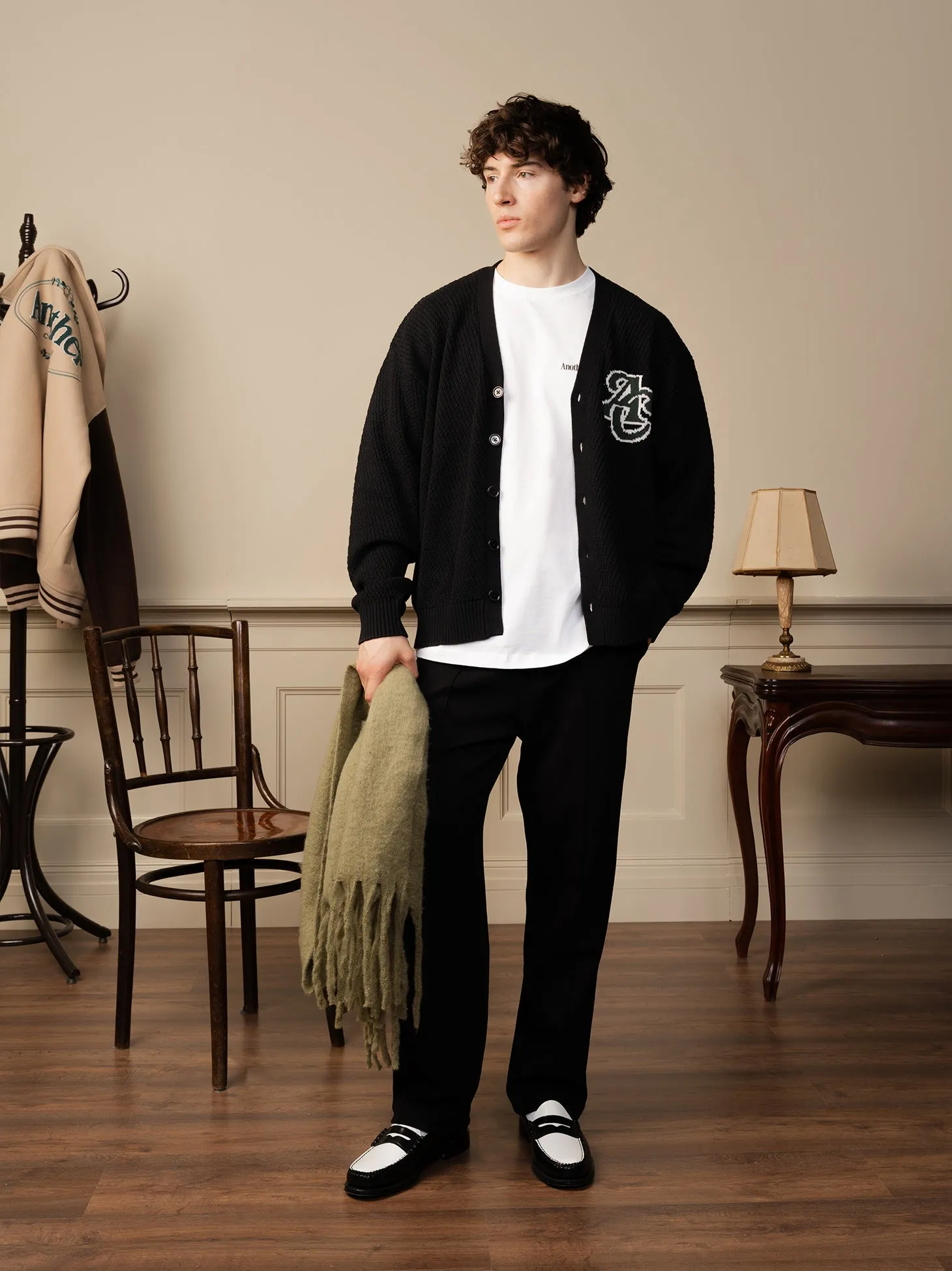 Another Pleated Buttons Pant