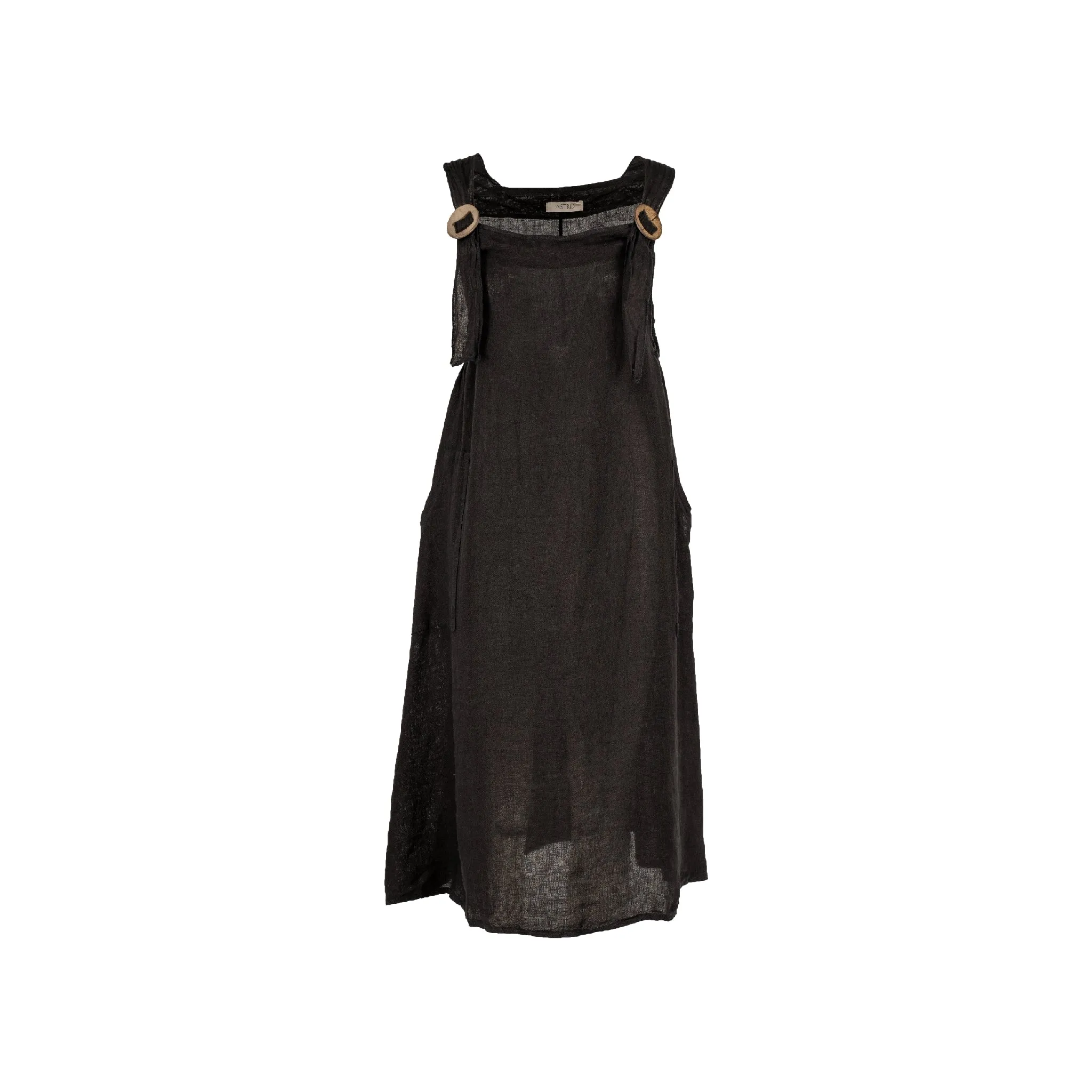 Astrid  Hampton Tank Dress  Black