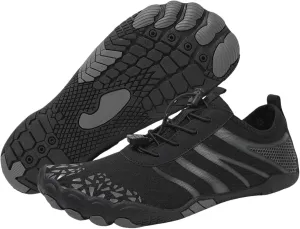 Barefoot Shoes for Women Men, Hiking Footwear Barefoot, Minimalist Zero Drop Hiking, Trail Running, Water Shoes, Wide Toe Box, Non Slip, Breathable, Unisex Barefoot Footwear for Cross Training