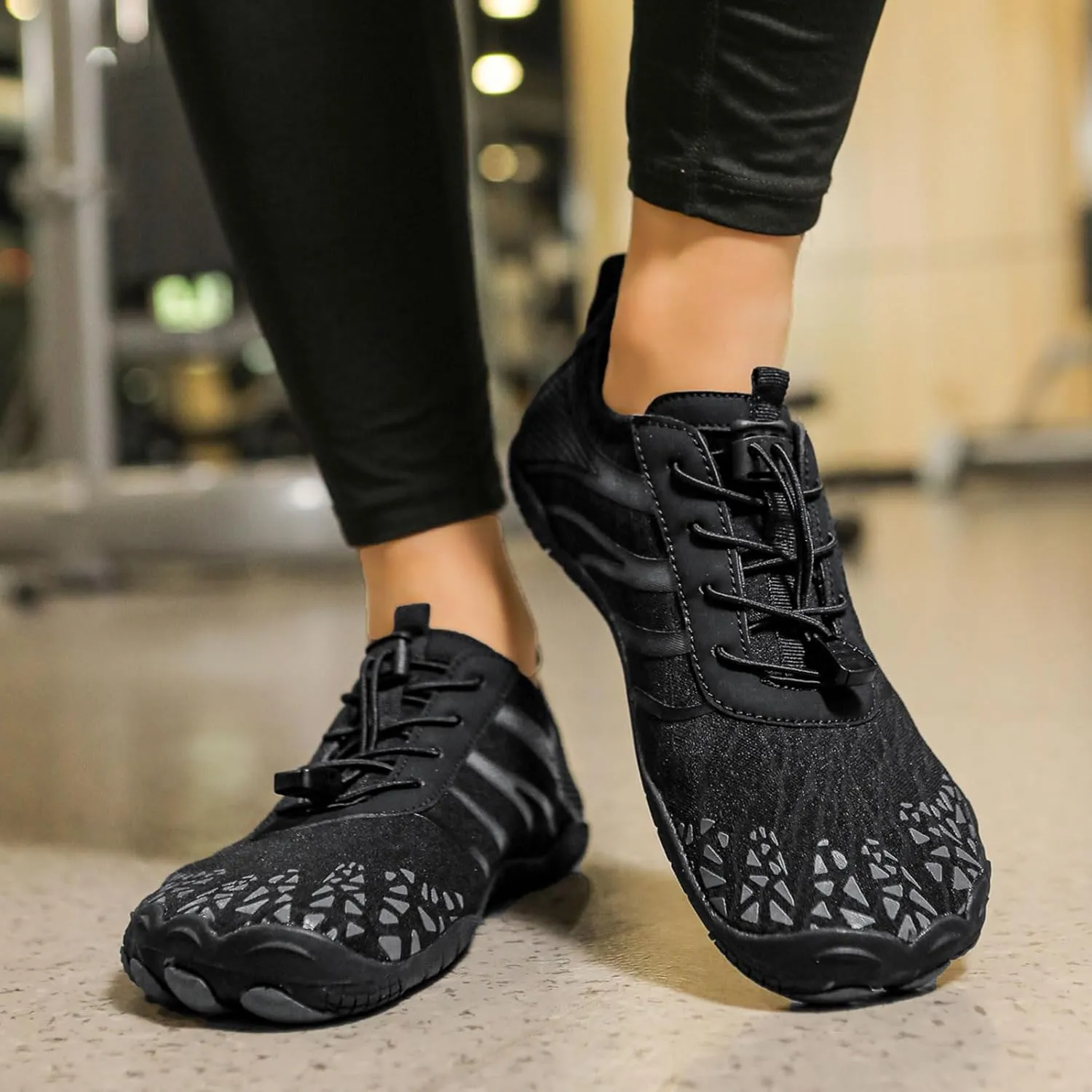 Barefoot Shoes for Women Men, Hiking Footwear Barefoot, Minimalist Zero Drop Hiking, Trail Running, Water Shoes, Wide Toe Box, Non Slip, Breathable, Unisex Barefoot Footwear for Cross Training