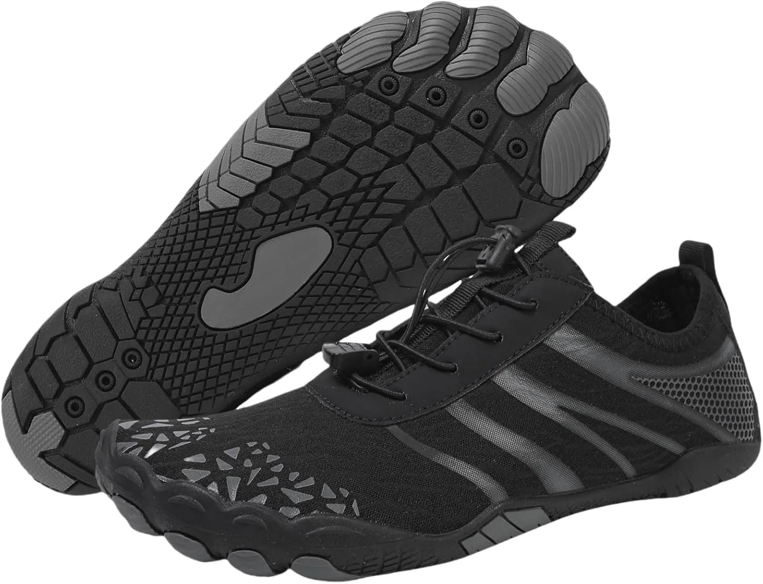 Barefoot Shoes for Women Men, Hiking Footwear Barefoot, Minimalist Zero Drop Hiking, Trail Running, Water Shoes, Wide Toe Box, Non Slip, Breathable, Unisex Barefoot Footwear for Cross Training