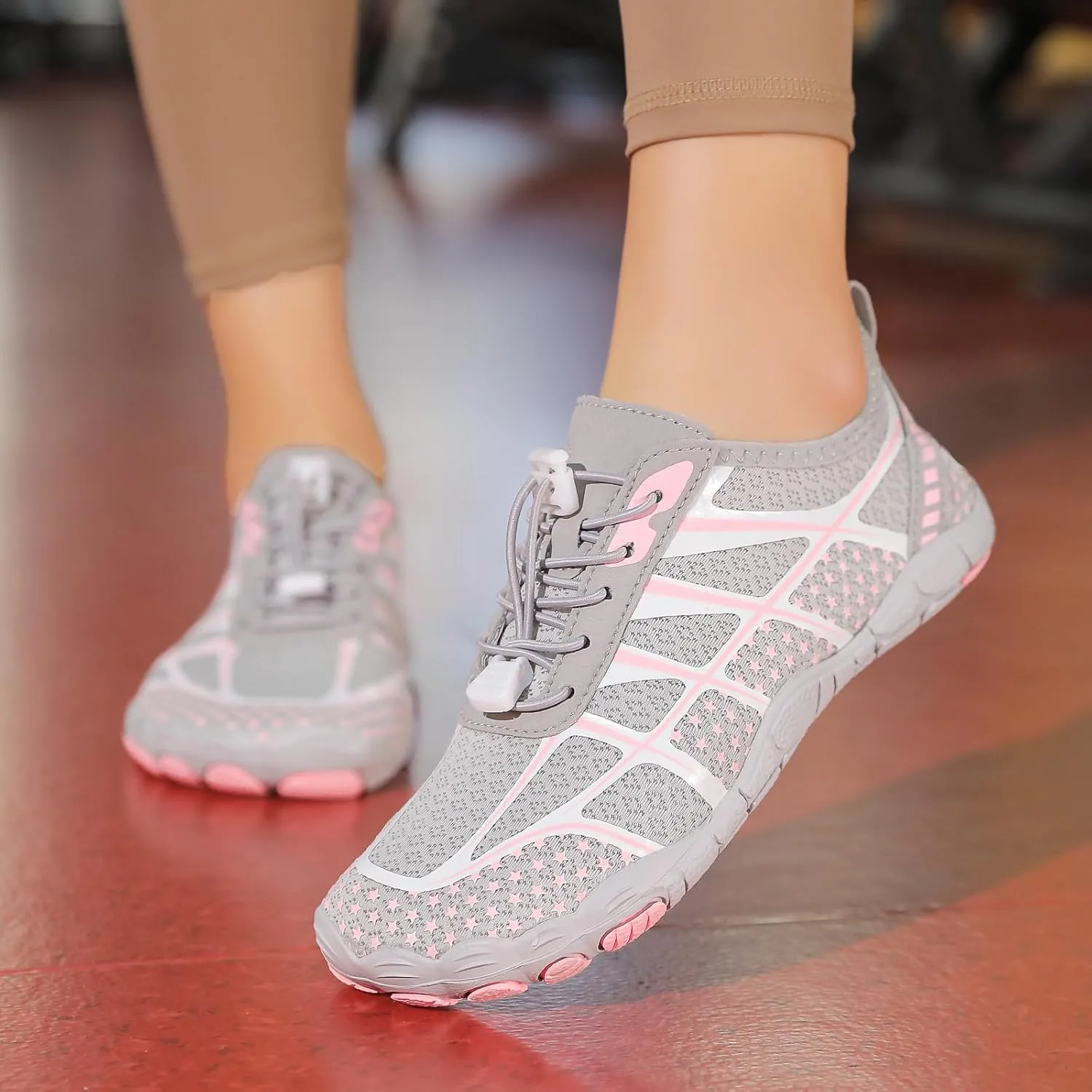 Barefoot Shoes Womens Mens Minimalist Breathable Non-Slip Wide Toe Quick Dry Water Hiking Walking Shoes Athletic Footwear