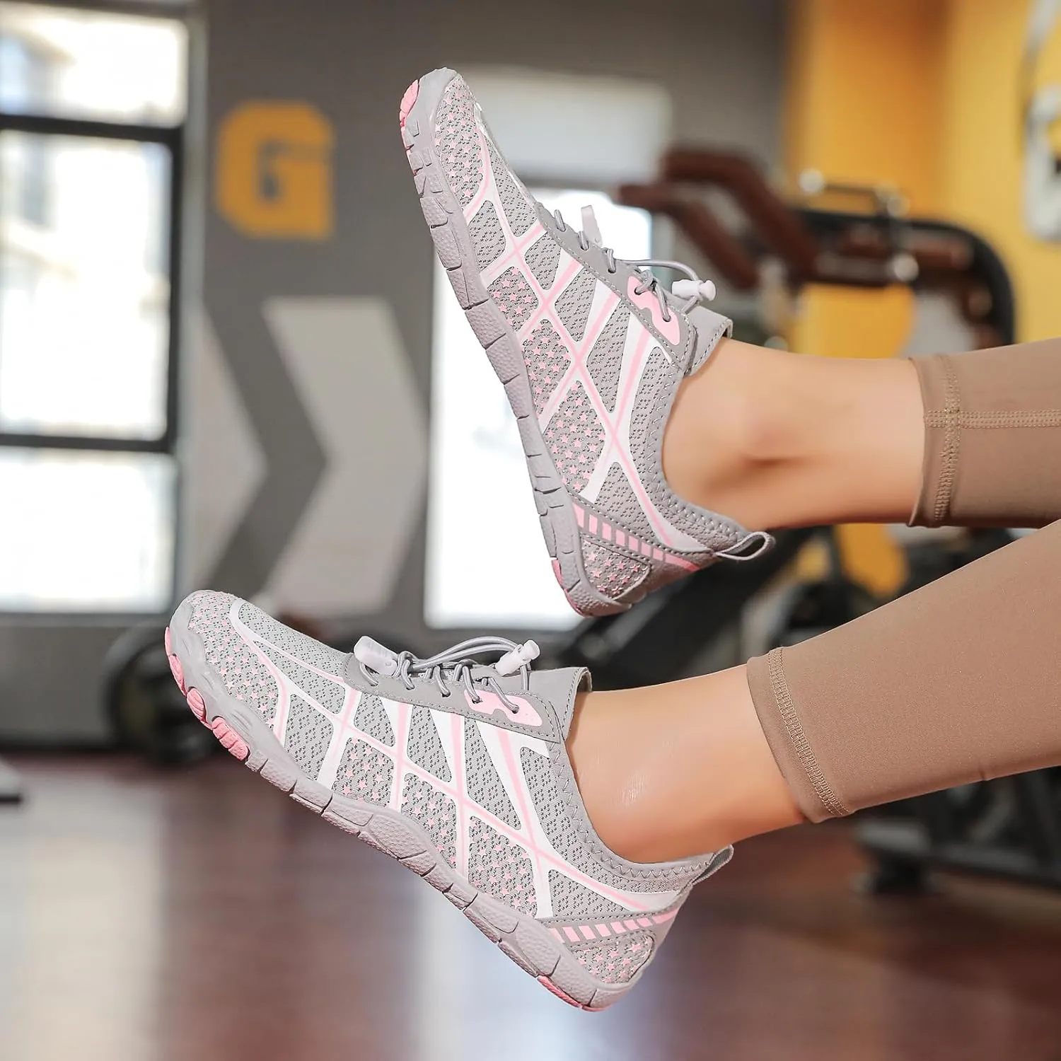 Barefoot Shoes Womens Mens Minimalist Breathable Non-Slip Wide Toe Quick Dry Water Hiking Walking Shoes Athletic Footwear
