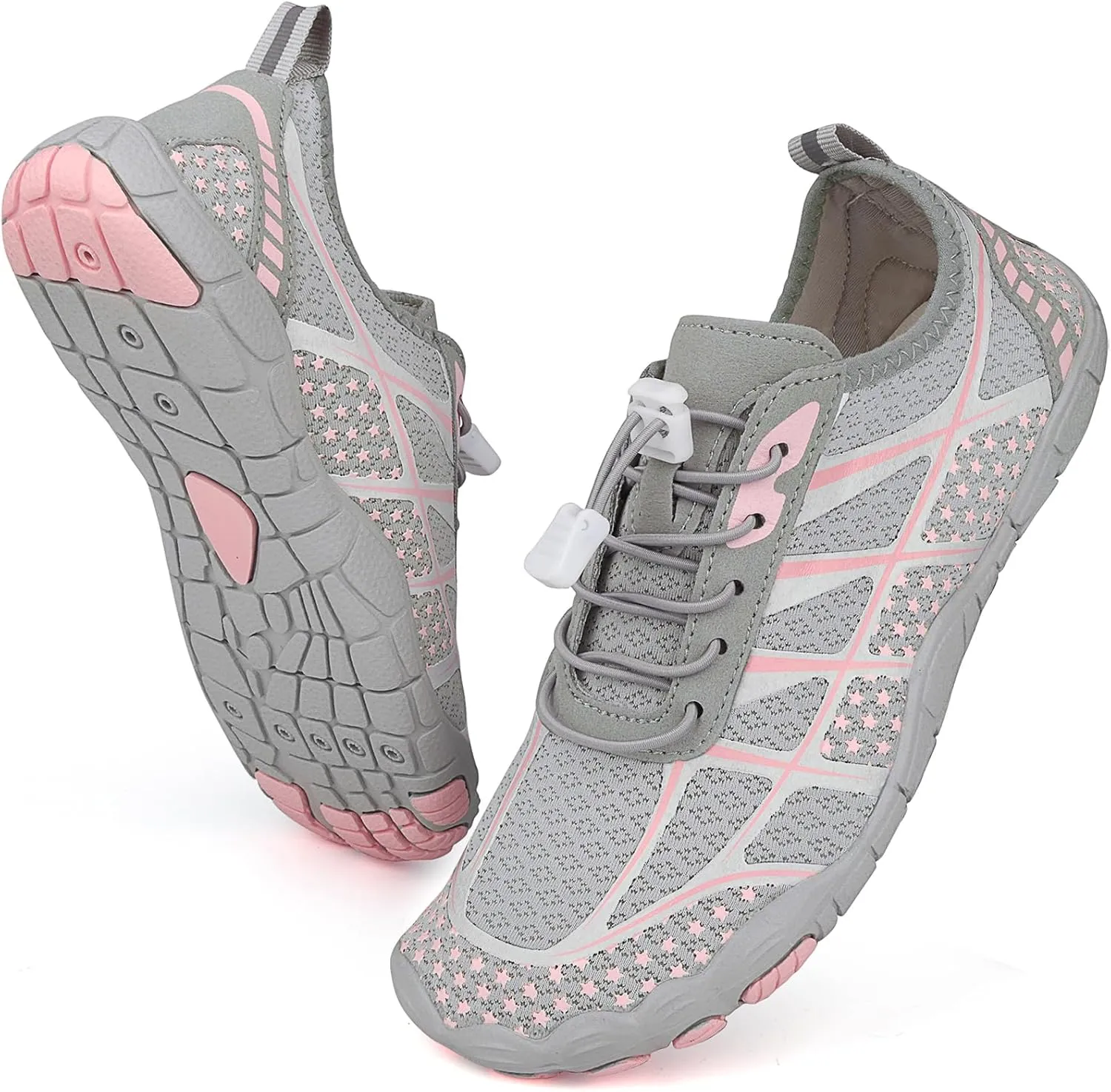 Barefoot Shoes Womens Mens Minimalist Breathable Non-Slip Wide Toe Quick Dry Water Hiking Walking Shoes Athletic Footwear