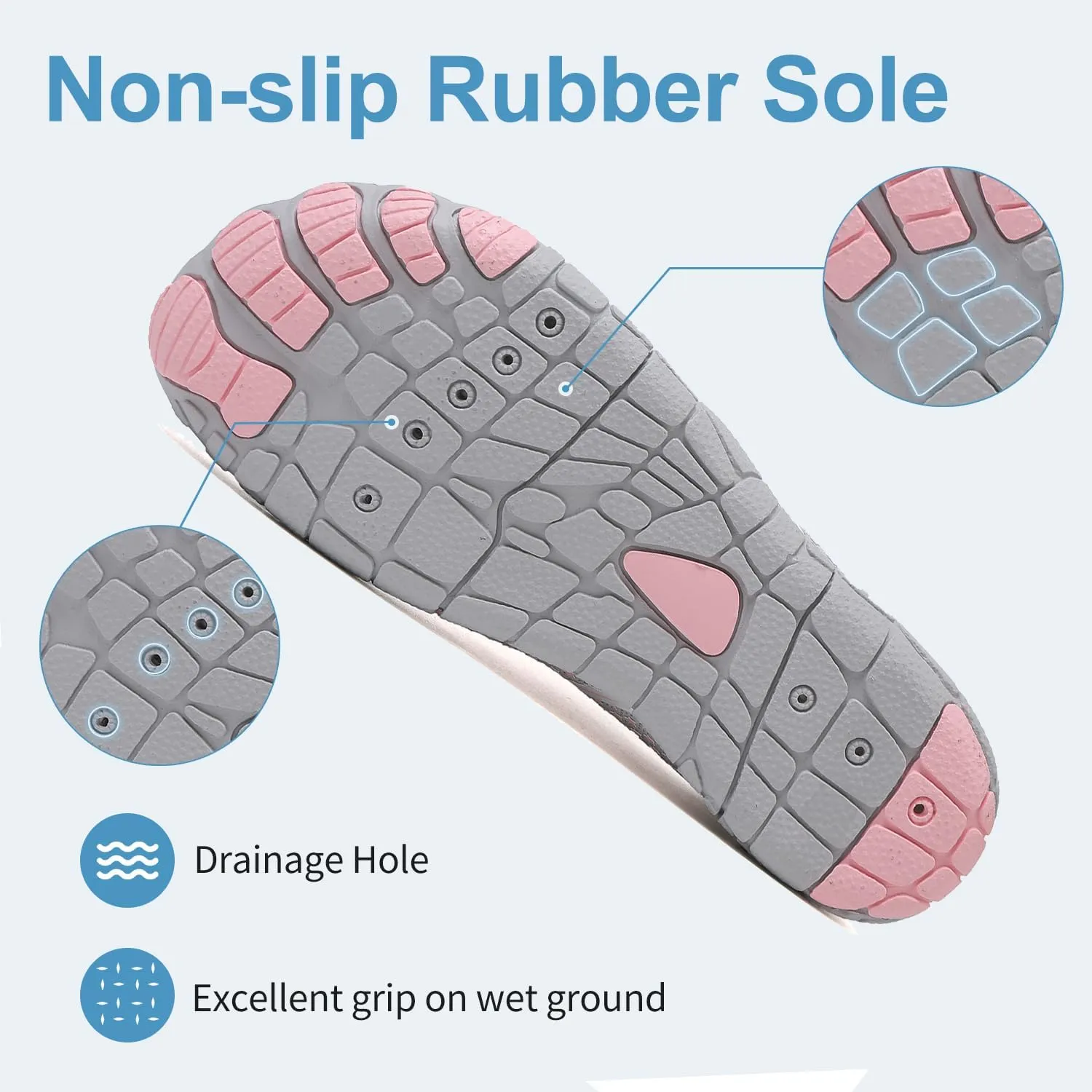 Barefoot Shoes Womens Mens Minimalist Breathable Non-Slip Wide Toe Quick Dry Water Hiking Walking Shoes Athletic Footwear
