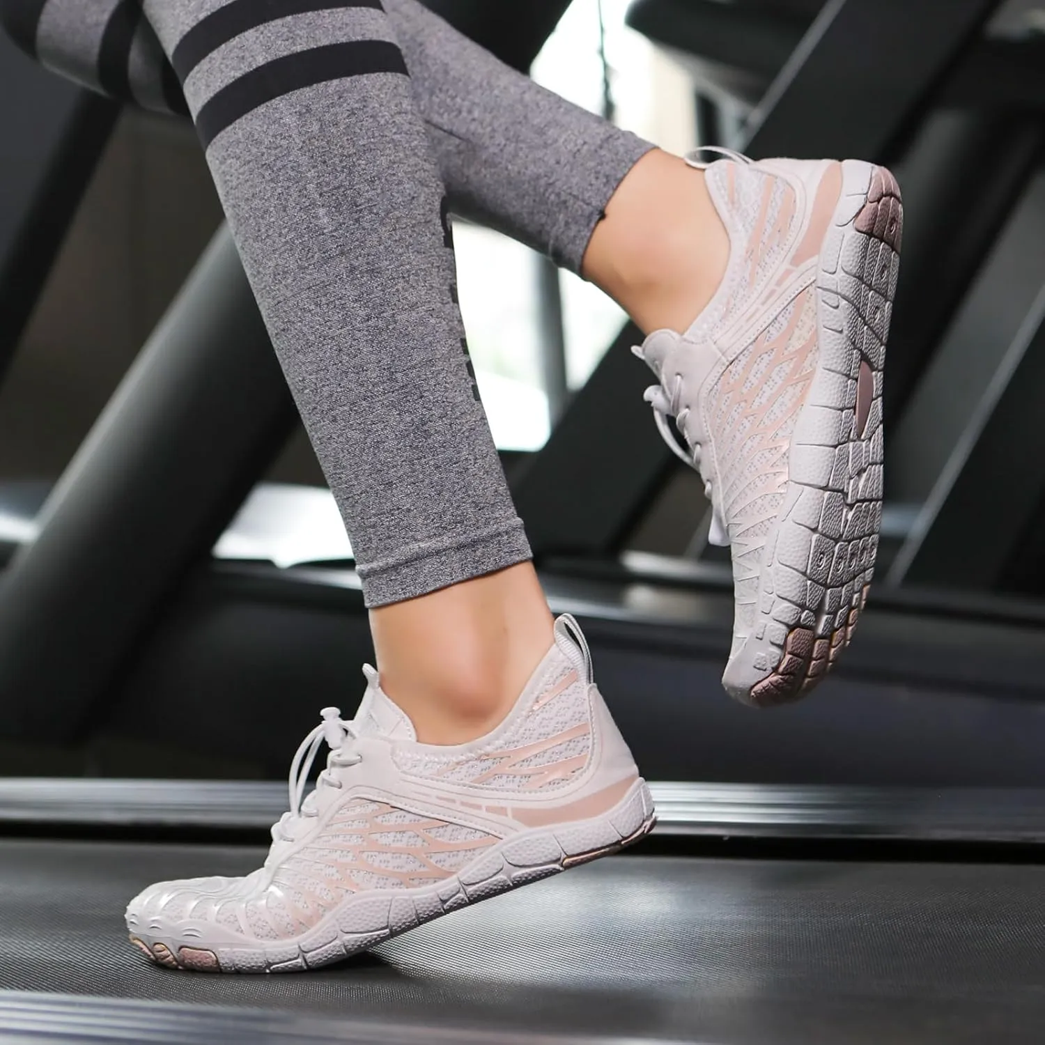Barefoot Shoes Womens Mens Minimalist Breathable Non-Slip Wide Toe Quick Dry Water Hiking Walking Shoes Athletic Footwear