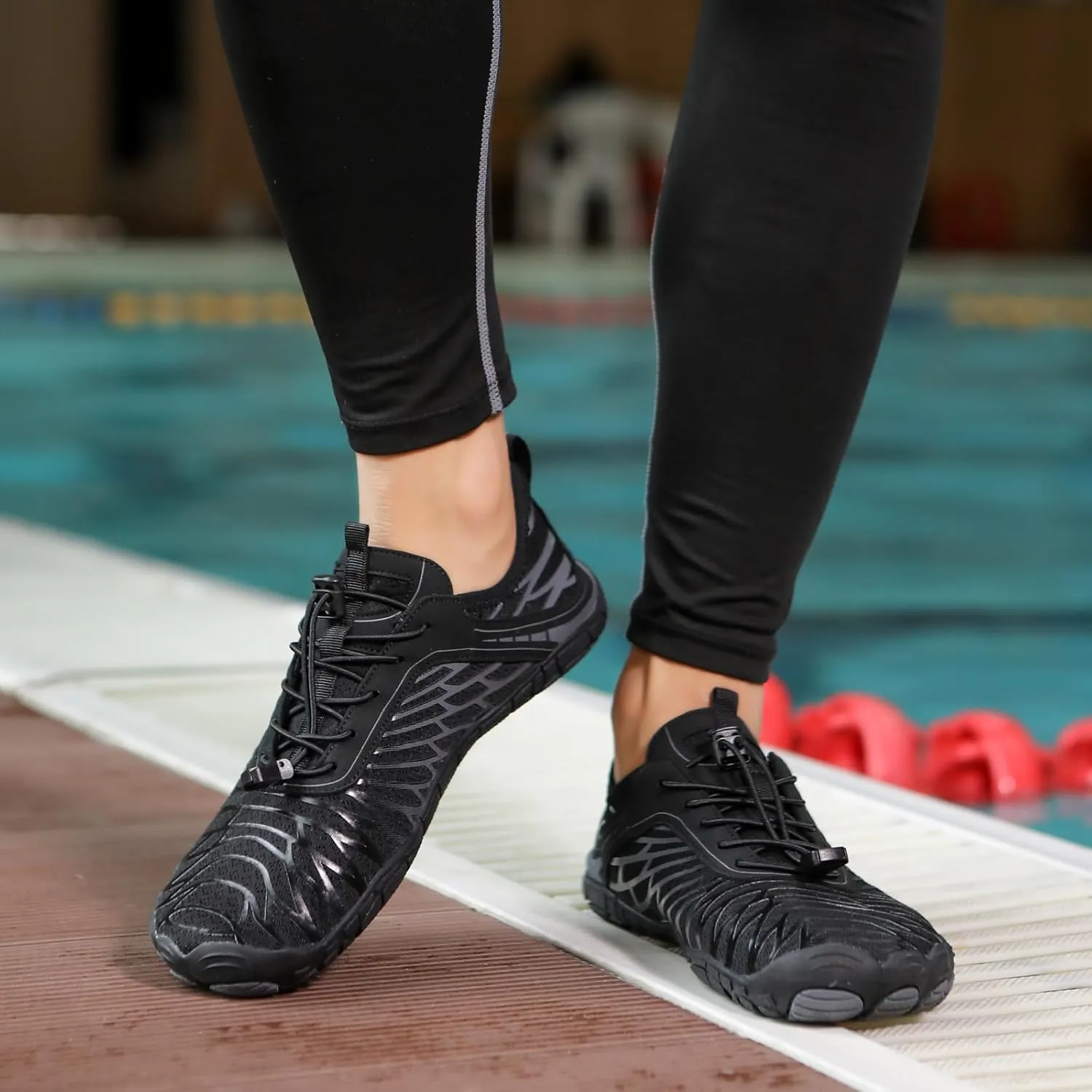 Barefoot Shoes Womens Mens Minimalist Breathable Non-Slip Wide Toe Quick Dry Water Hiking Walking Shoes Athletic Footwear