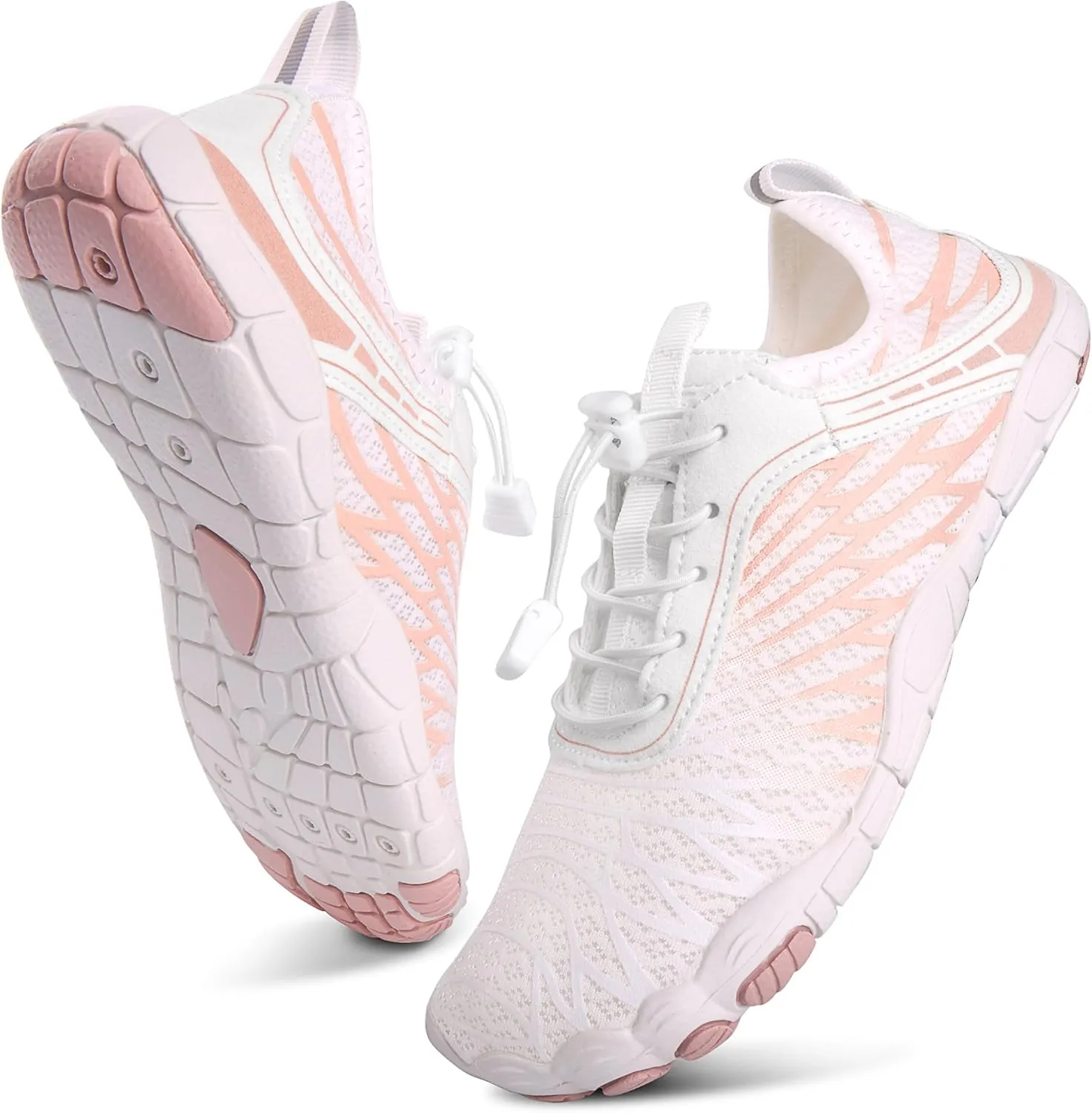 Barefoot Shoes Womens Mens Minimalist Breathable Non-Slip Wide Toe Quick Dry Water Hiking Walking Shoes Athletic Footwear