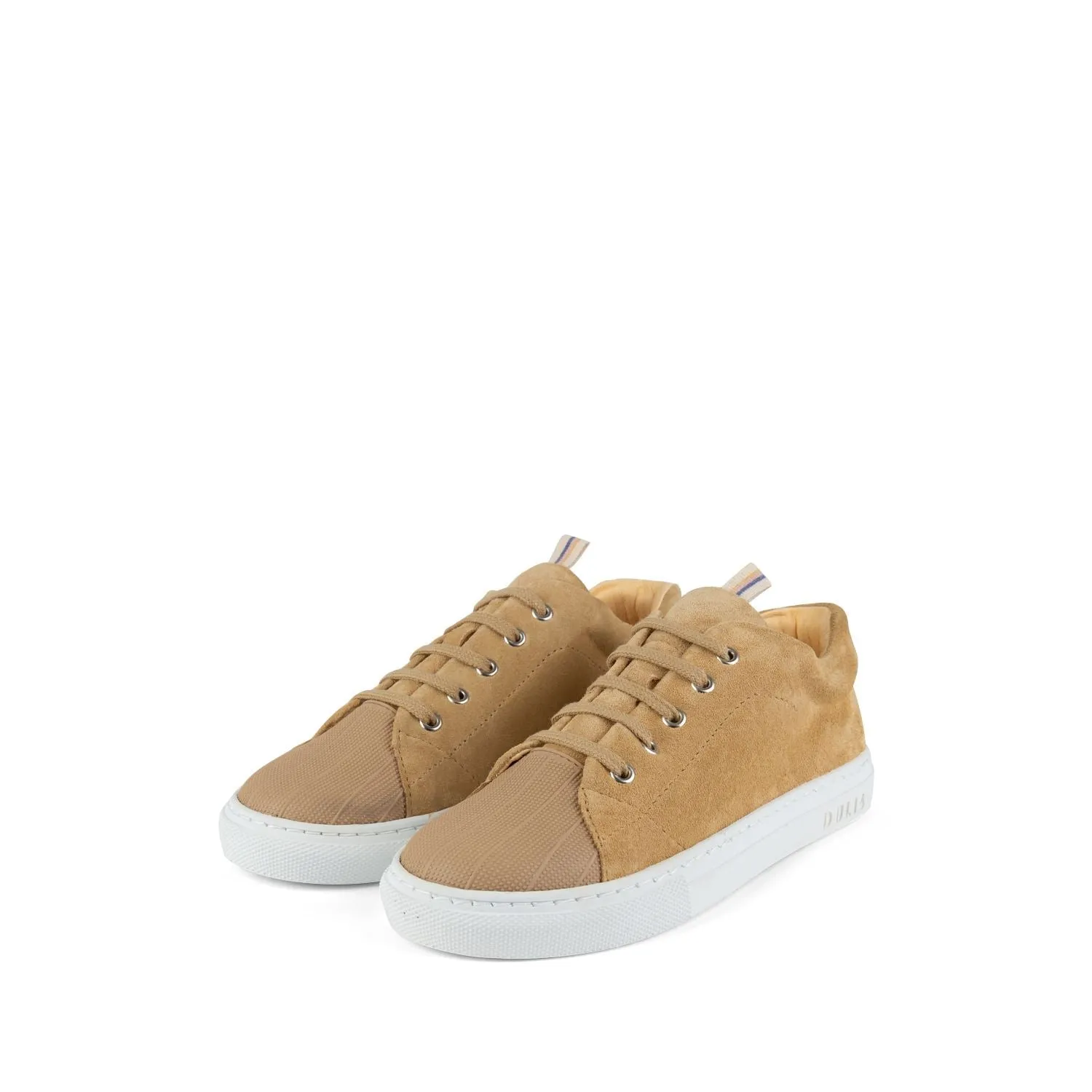 Beige Toe Sneakers