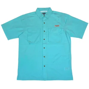 BIMINI BAY OUTFITTERS Bimini Flats IV Bloodguard, Color: Aqua, Size: M (11700-AQ-M)