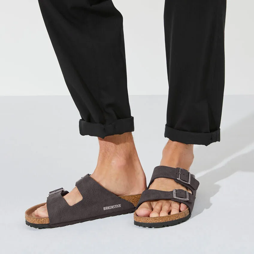 BIRKENSTOCK ARIZONA REGULAR FIT IN DUSTY BLACK