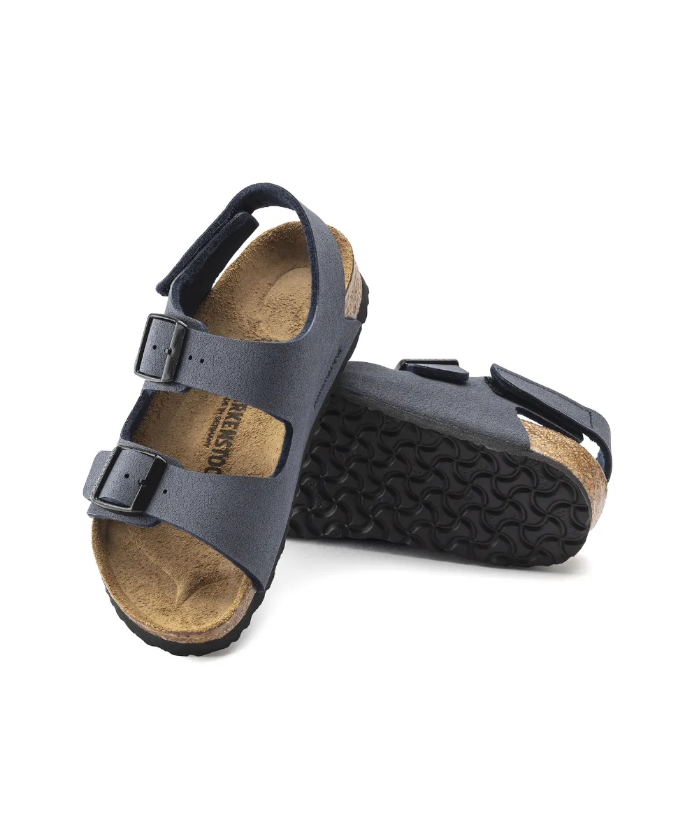 BIRKENSTOCK MILANO HL KIDS NARROW FIT IN NAVY