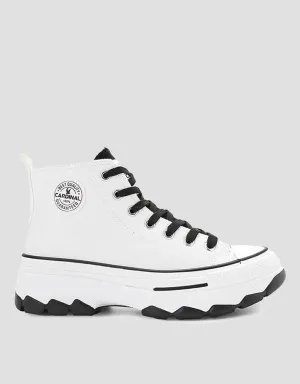 Cardinal Thick Sole Sneakers Wanita