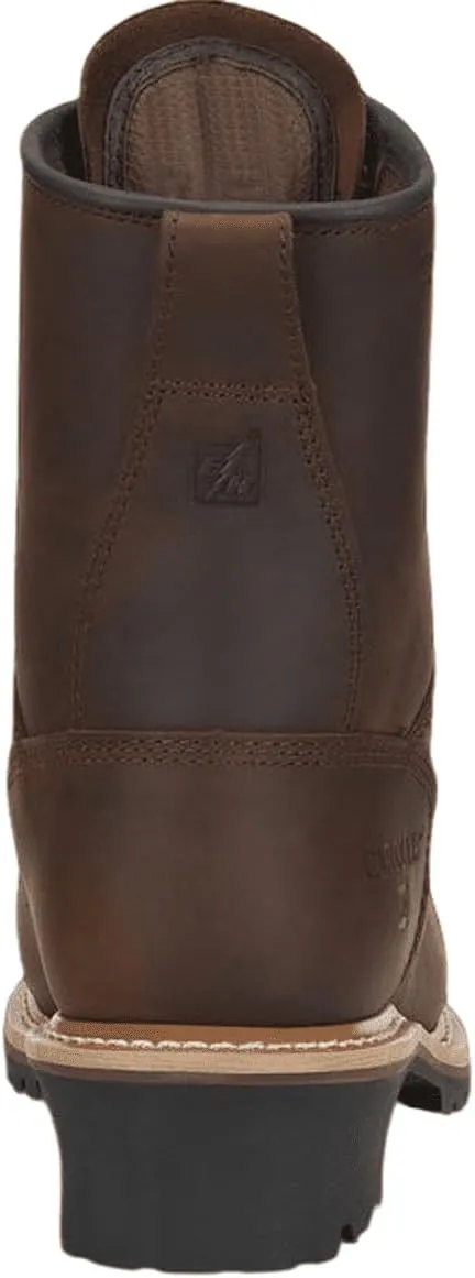 Carolina Elm 8" Internal Metguard Insulated Waterproof Steel Toe Work Boots for Men - 600G Thinsulate, with Oil & Slip Resistant Outsole, EH-Rated