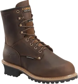 Carolina Elm 8" Internal Metguard Insulated Waterproof Steel Toe Work Boots for Men - 600G Thinsulate, with Oil & Slip Resistant Outsole, EH-Rated