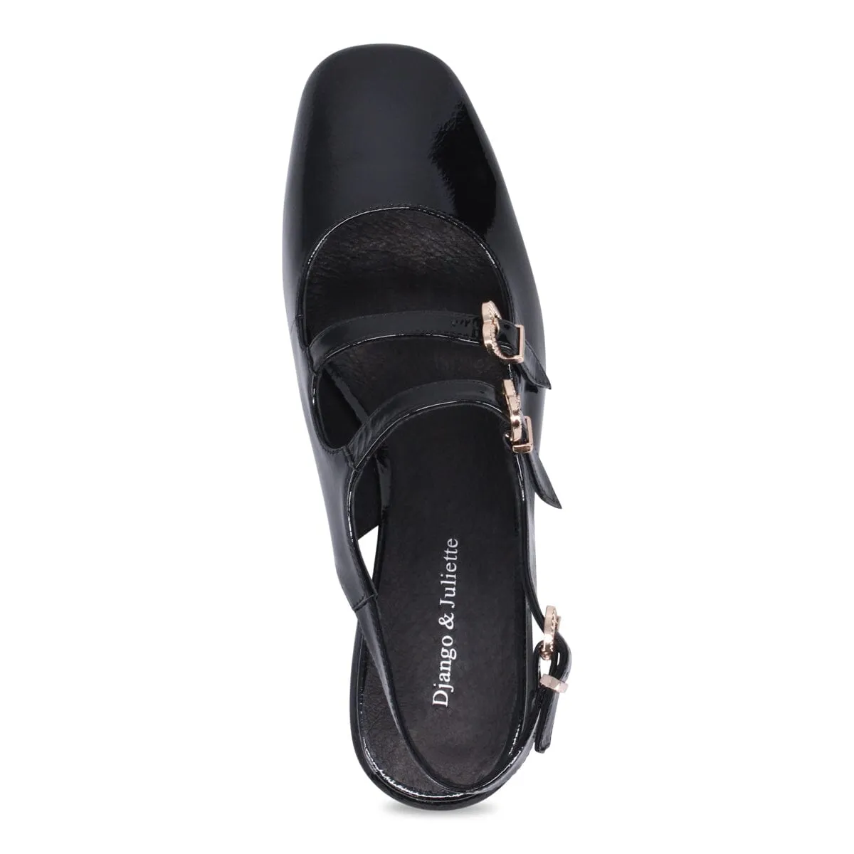 CLOSED TOE SANDAL WITH BUCKLE STRAPS