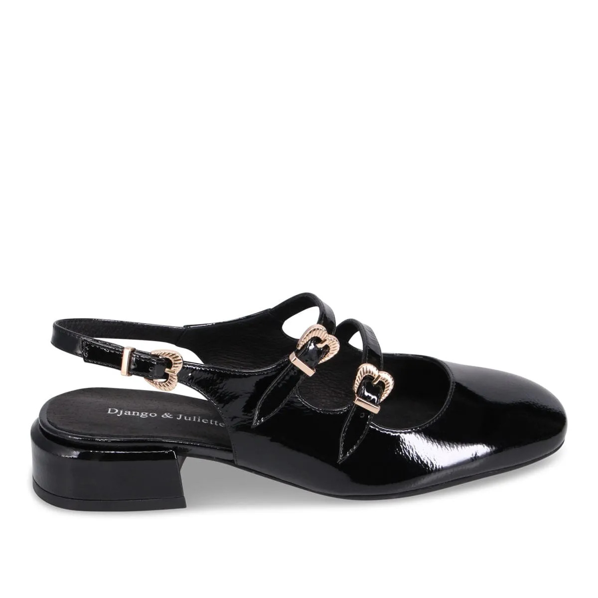 CLOSED TOE SANDAL WITH BUCKLE STRAPS