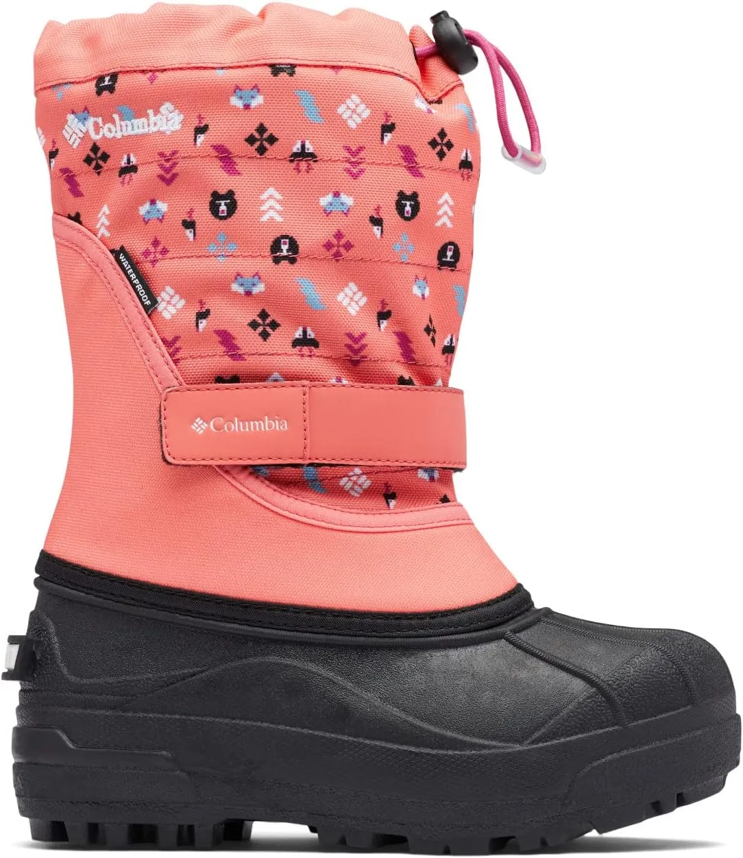 Columbia YOUTH POWDERBUG PLUS II PRINT Boot