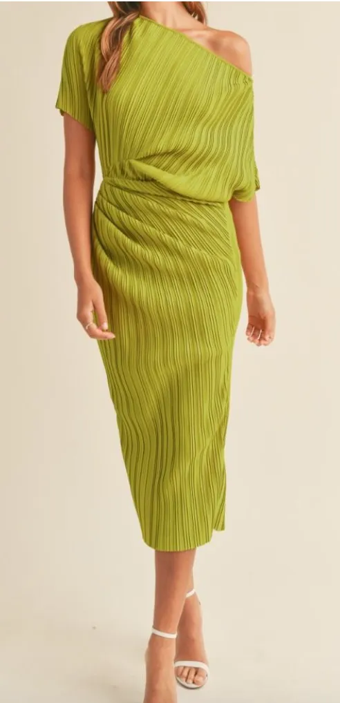 Coveted Club - Aya Pleated Dress