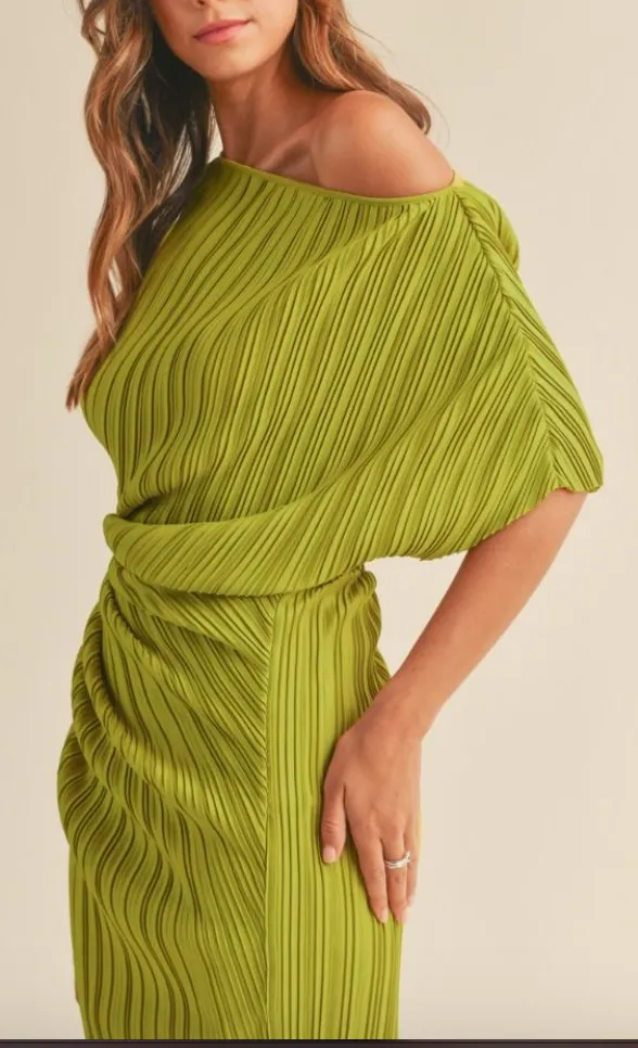 Coveted Club - Aya Pleated Dress