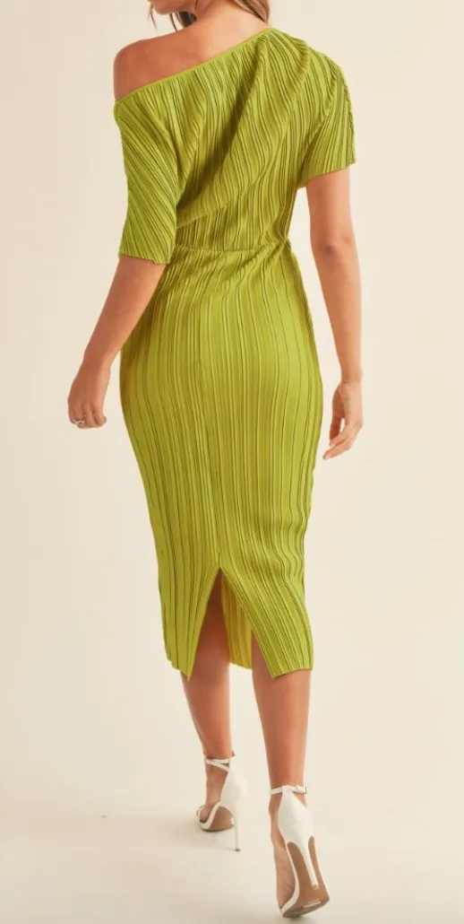 Coveted Club - Aya Pleated Dress
