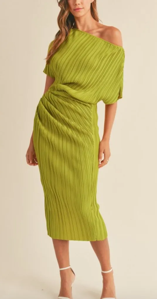 Coveted Club - Aya Pleated Dress