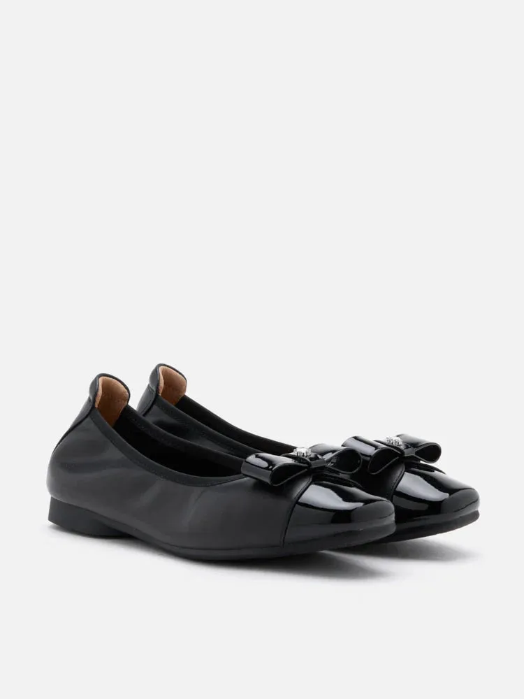 Fayence Patent Bow Flats