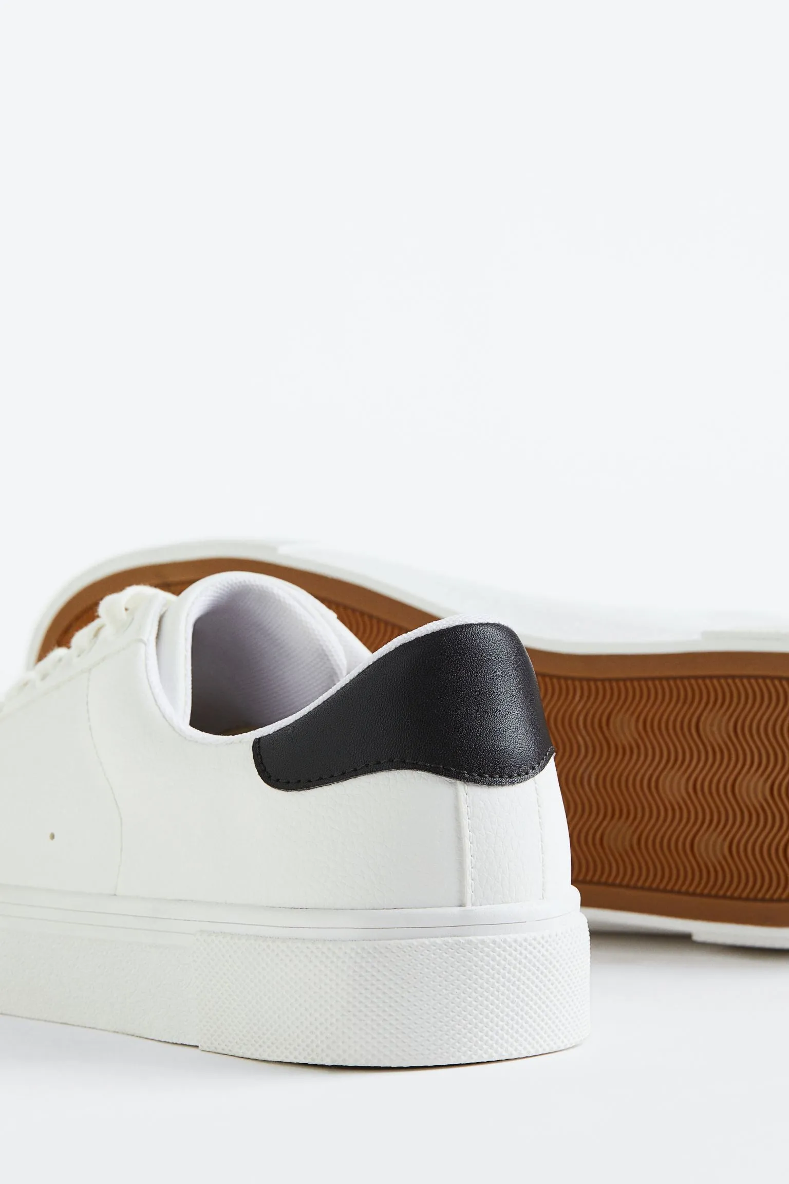 H&M sneakers, white/black
