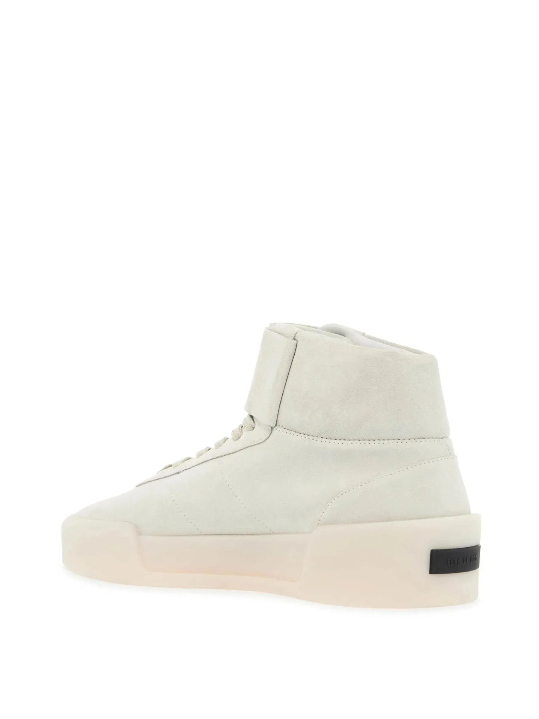 High-Top Sneakers in Suede