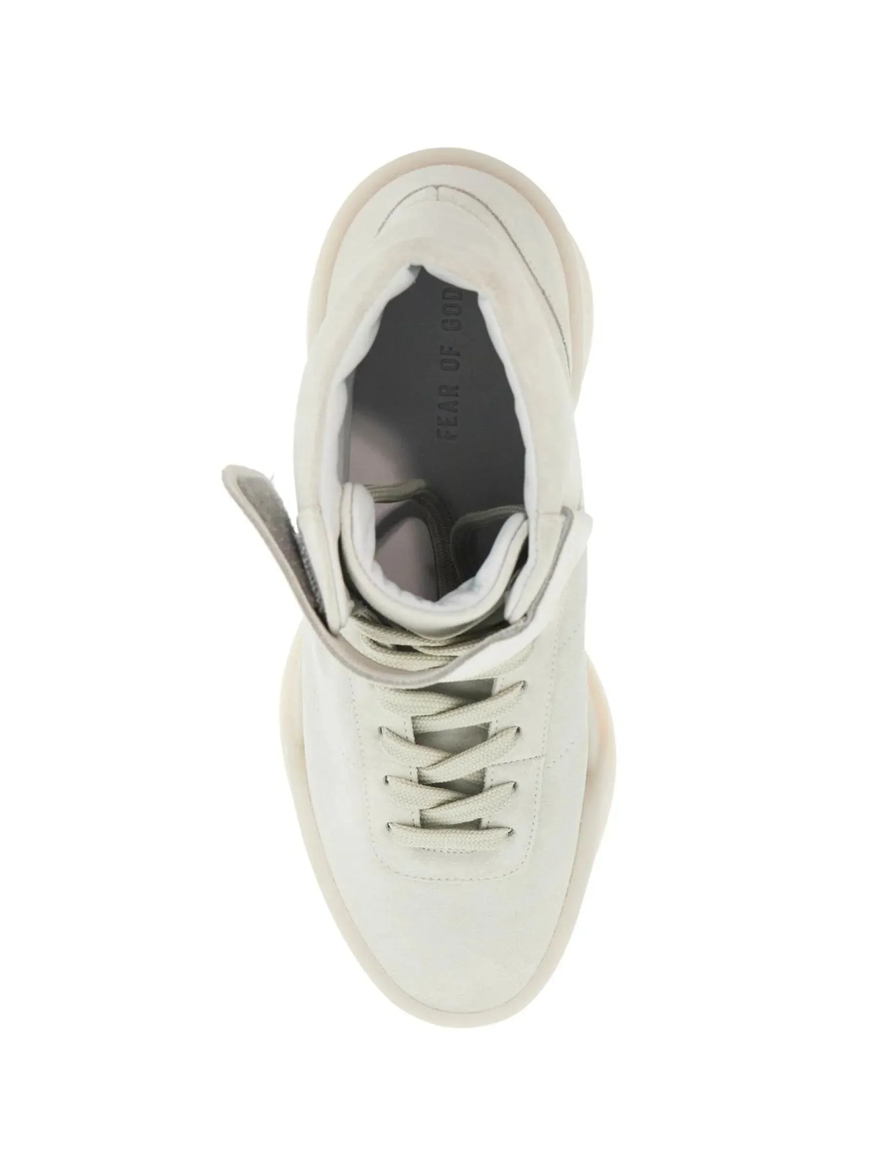High-Top Sneakers in Suede