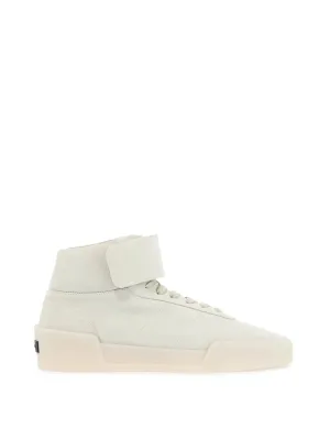 High-Top Sneakers in Suede