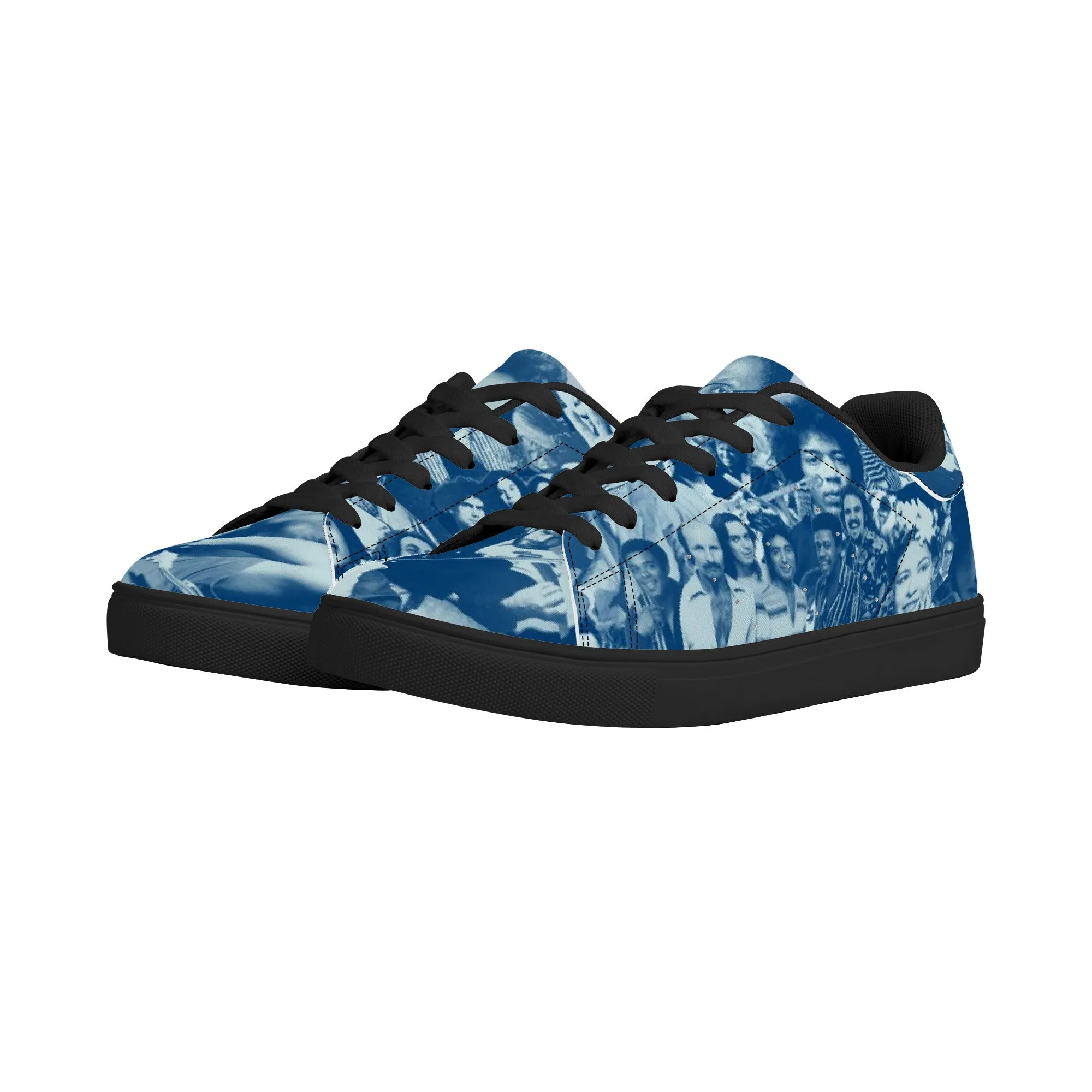 Jazz Sneakers - Black | Low Top Customized | Shoe Zero