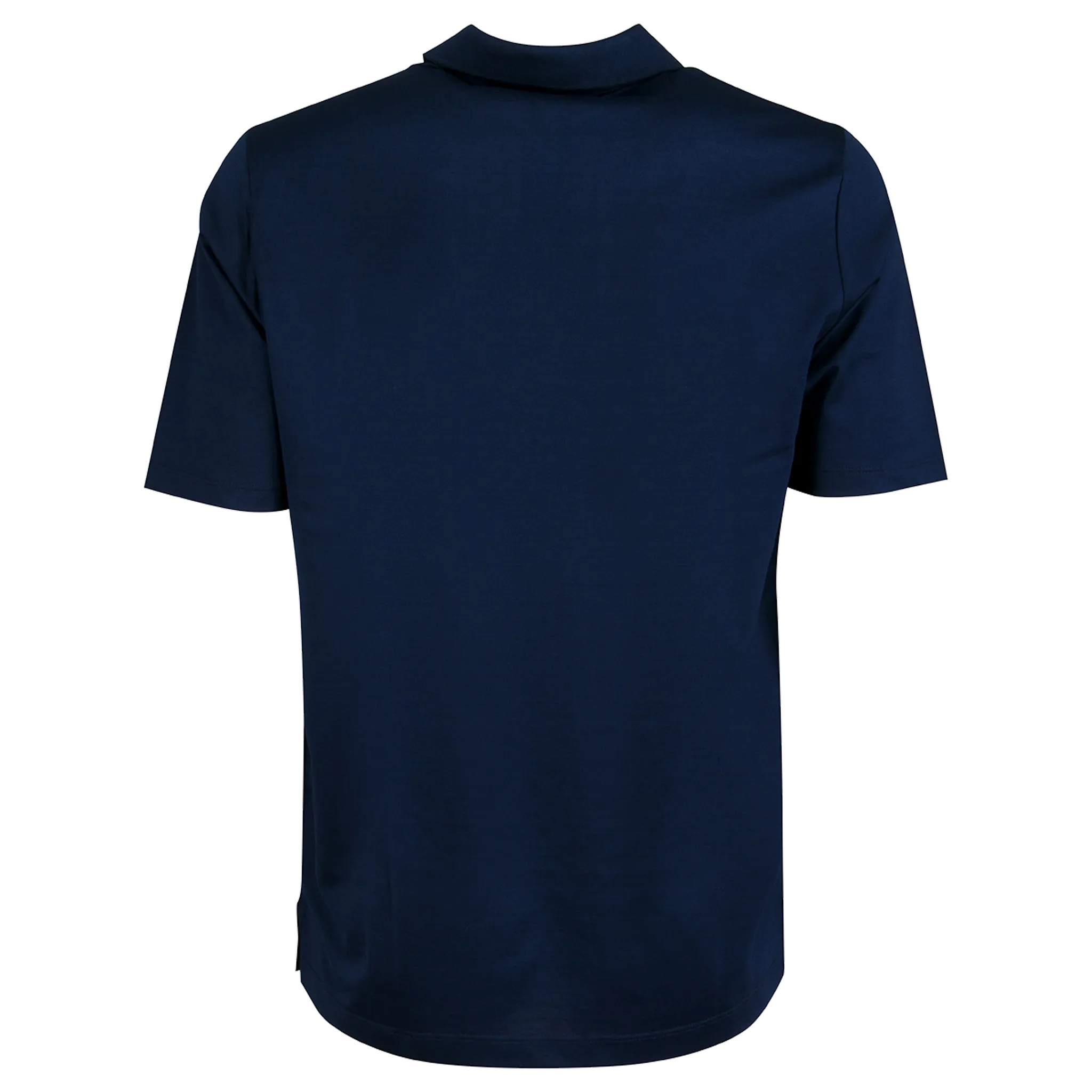 Knitted Polo Solid Navy