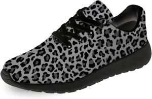 Leopard Cheetah Print Shoes Woman Tennis Shoes Athletic Running Shoes Soft Lightweight Walking Sneakers Gifts for Ladies Girls