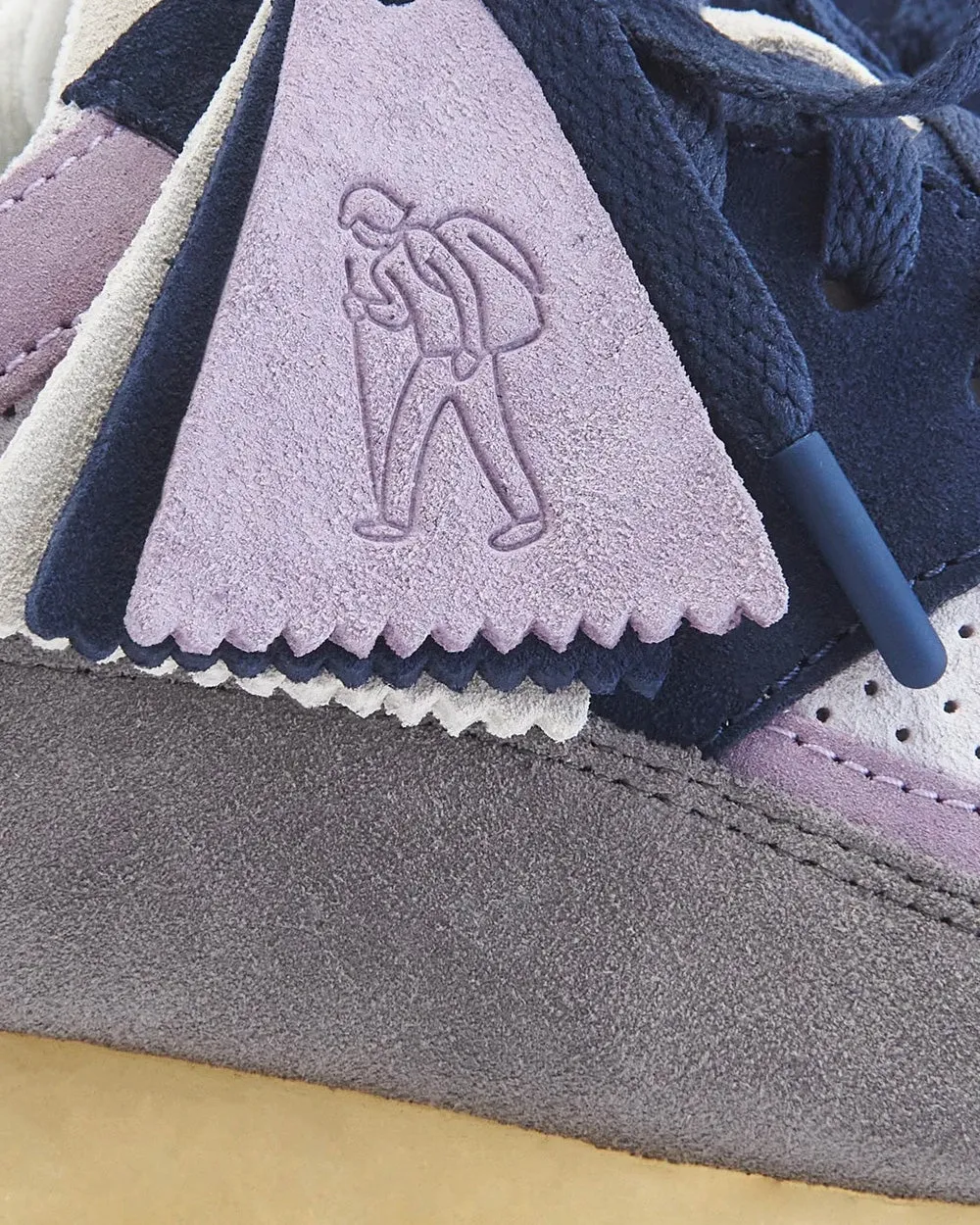 Lockhill Suede Purple Low Top Sneakers
