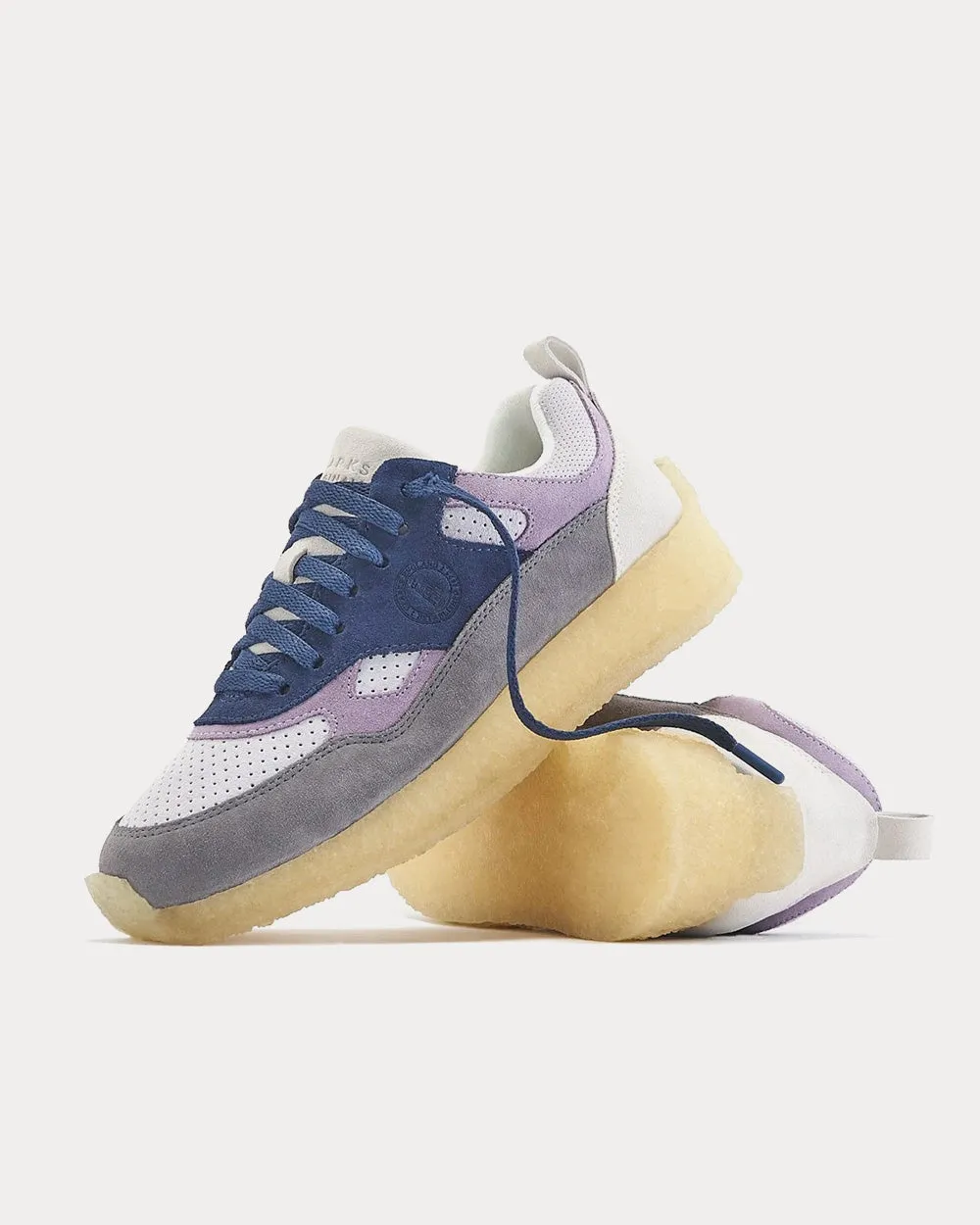 Lockhill Suede Purple Low Top Sneakers