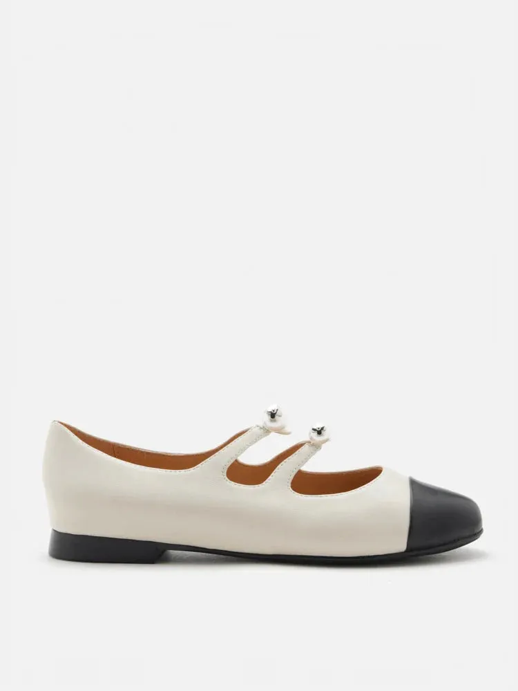 Maya Strappy Toe Cap Mary Janes