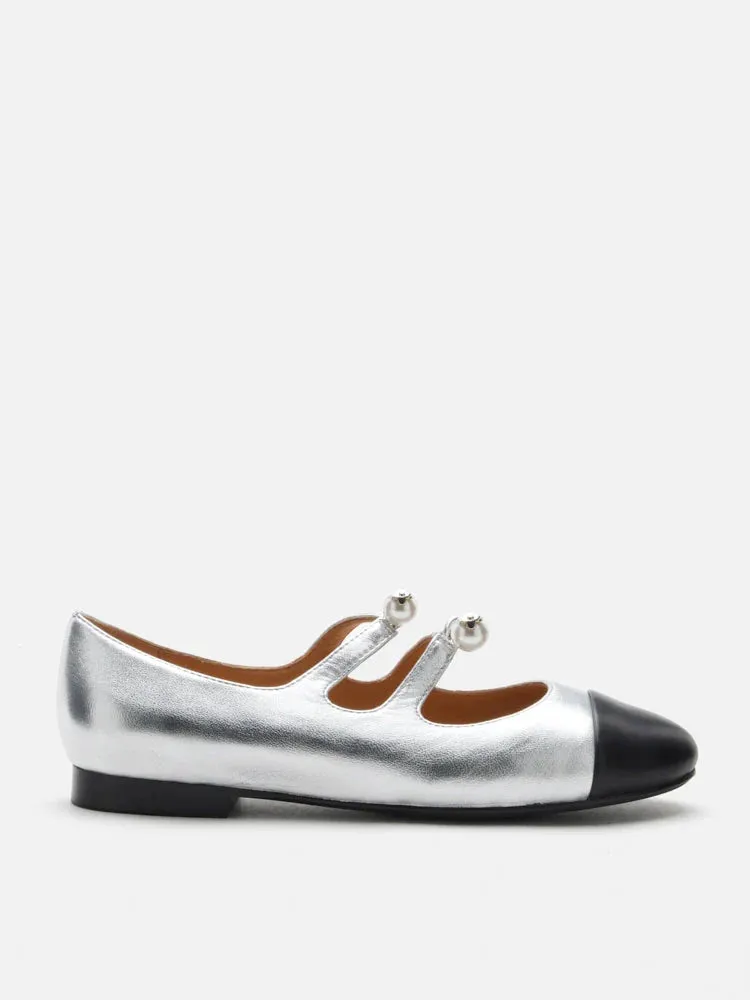 Maya Strappy Toe Cap Mary Janes