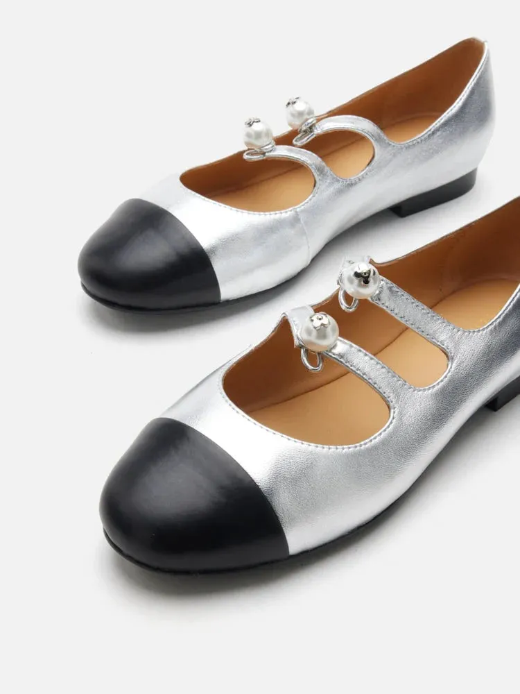 Maya Strappy Toe Cap Mary Janes