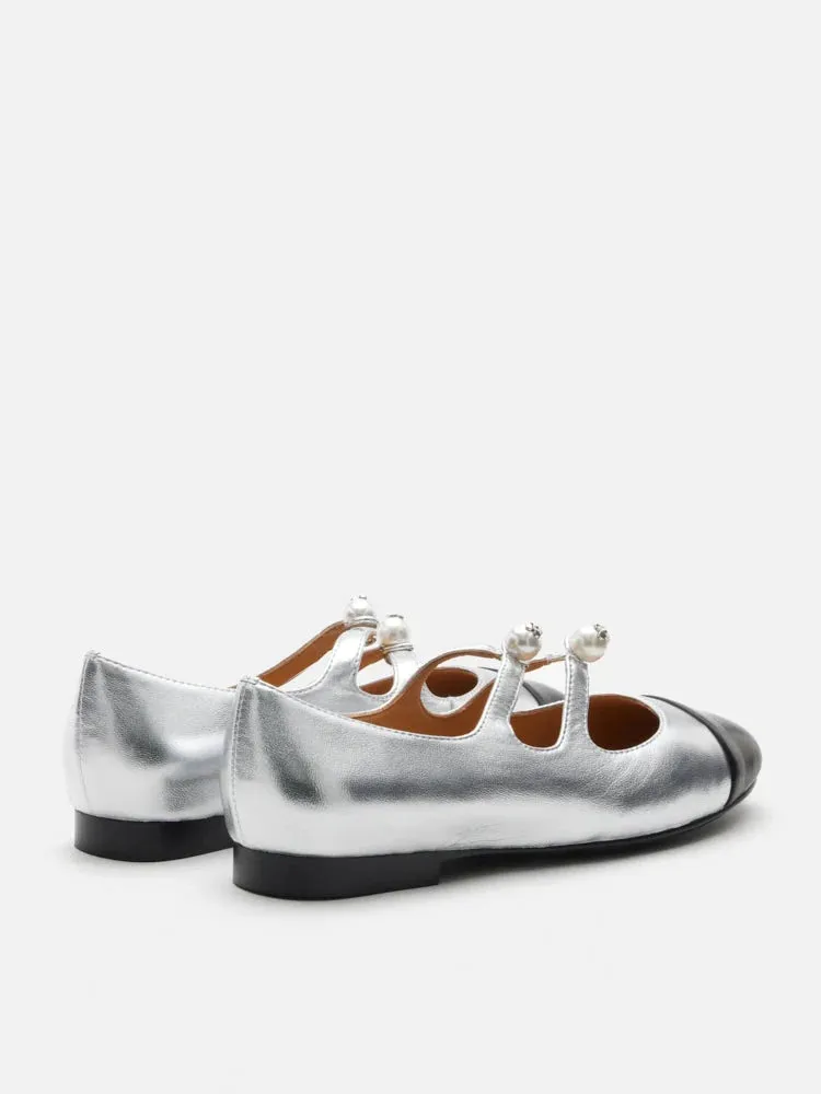 Maya Strappy Toe Cap Mary Janes