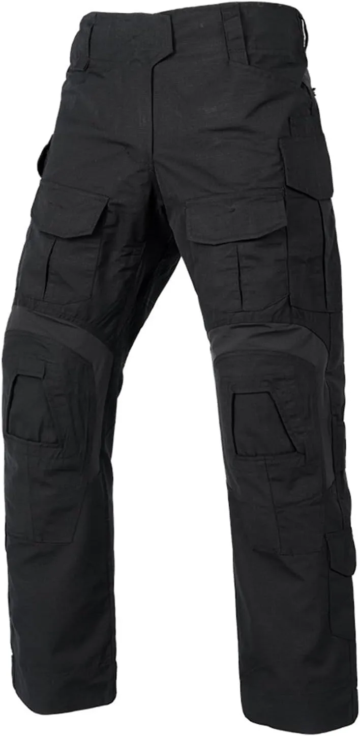 Men's Camouflage Cargo Pants Slim-Fitting Military Fans Training Multi-Bag Work Pants