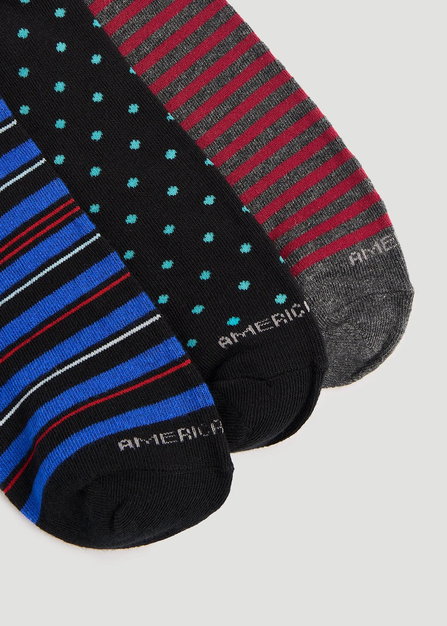 Men's Dress Socks Size 14 to 17 | Pack B (3-Pack)