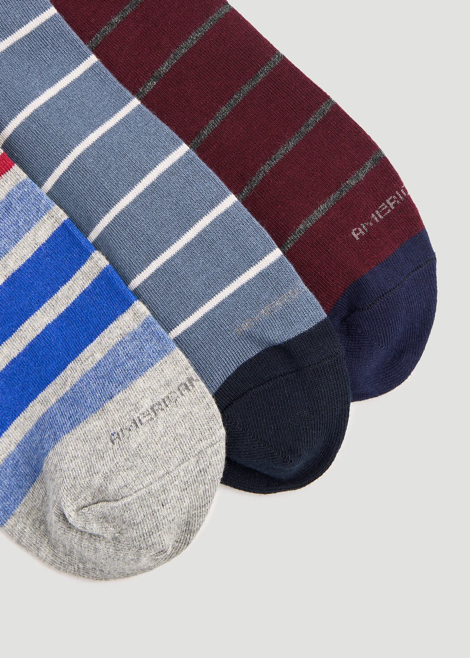 Men's Dress Socks Size 14 to 17 | Pack C (3-Pack)
